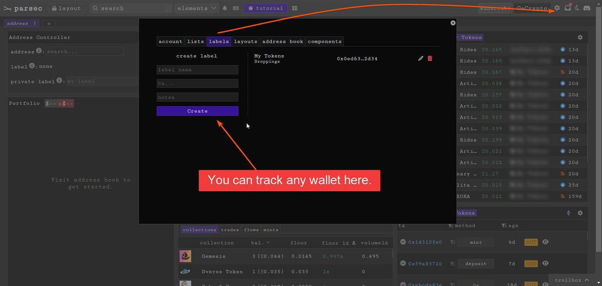 🪂 #Parsec Early Access | Next #Arkham 👀

👉 Parsec has raised $4M from #Galxe and others.

🔗 Signup Here:
parsec.fi/r/GaCrypto

🔸 Signup at <a href="/parsec_finance/">parsec</a> with your email and make sure to Verify email,
🔸 Track wallet, Make address book, to Track any wallet. 

❤️ Like