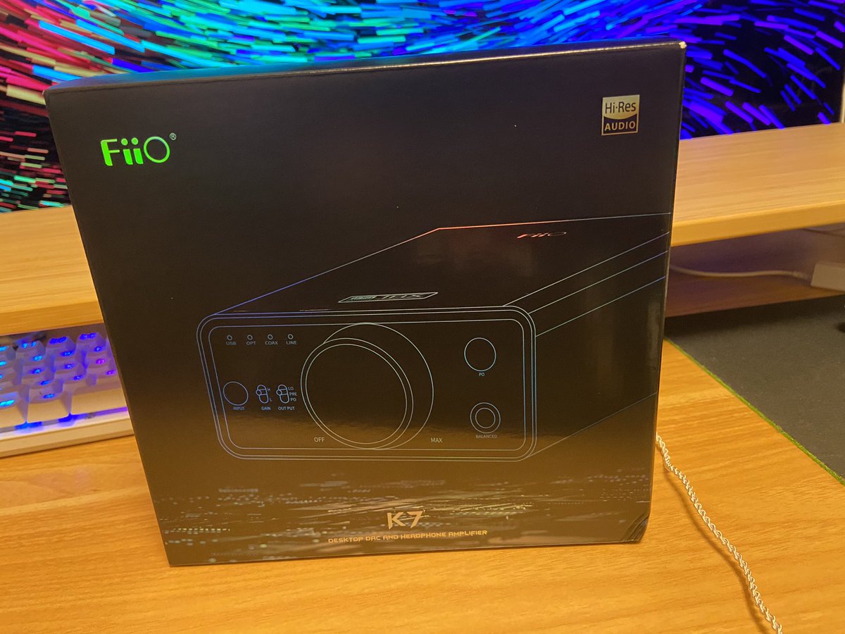 QoSaQn's tweet image. #FiioK7