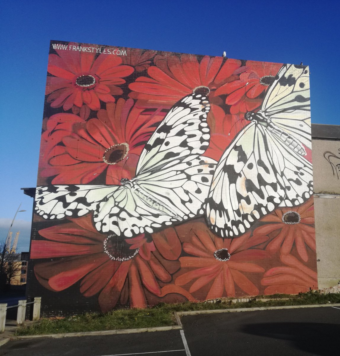 Artist <a href="/faoStyles/">Frank Styles</a> will be back in the Blyth area soon to give a spring clean to our mural . If there are any groups in the town looking to do an art project, large or small,  then this is a great opportunity to drop him a line 😉! <a href="/Blyth_TownFC/">Blyth Town FC</a> <a href="/BlythRangers/">Blyth Rangers FC</a>  <a href="/Blyth_Spartans/">Blyth Spartans</a>