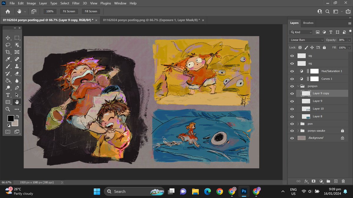 whydavs's tweet photo. ponyo ! sasuke ! #artph #studioghibli https://t.co/5FhyMQbWoP