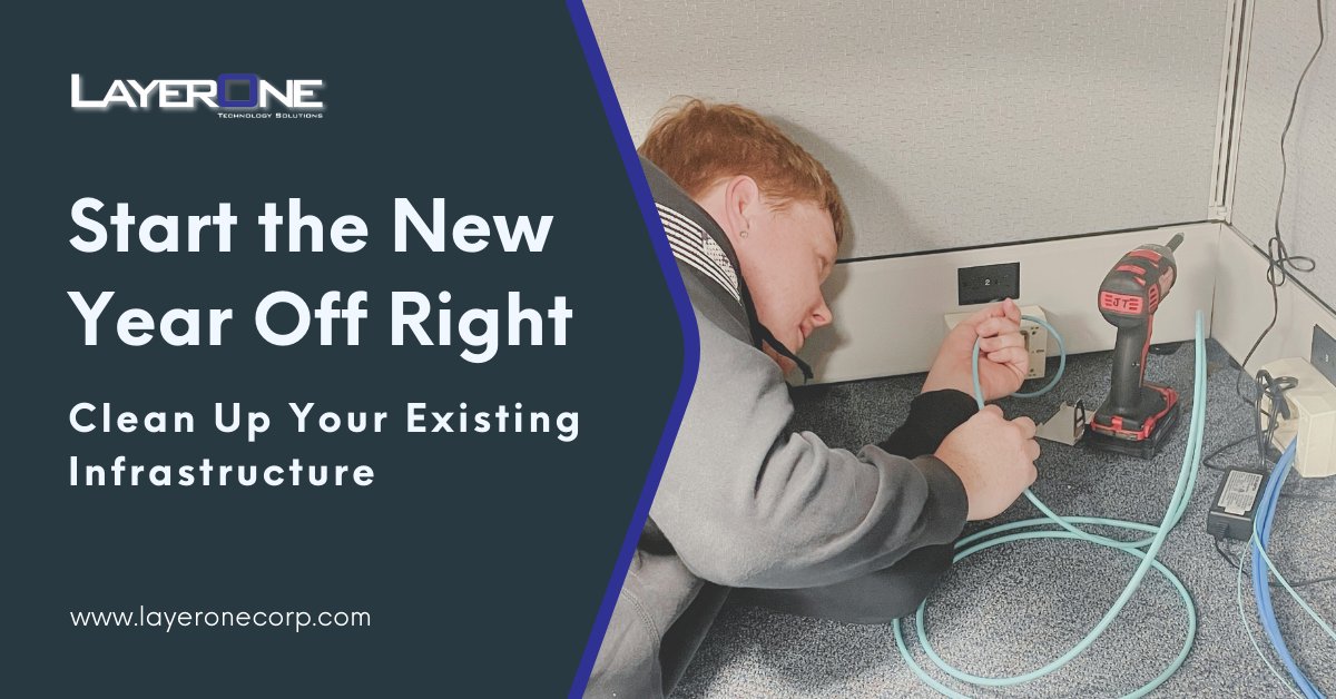 LayerOneCorp's tweet image. Let our #ProTechs come in and clean up your existing infrastructure including network outlets, cabling, and more. Contact info@layeronecorp.com to inquire about a free assessment and consultation. layeronecorp.com/contact-us/
#Infrastructurecabling #newyeargoals #cleaninstall