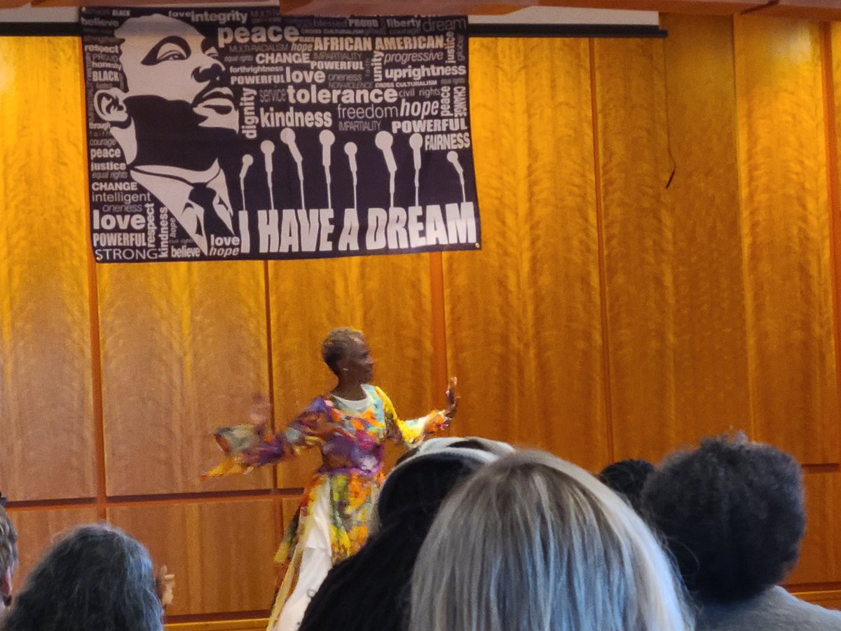 matt_leming's tweet photo. Some photos from the MLK Day Celebration at the West Medford Community Center. I was particularly impressed by the keynote speech from Darryl Owens, who spent his career teaching de-escalation tactics at the Boston Police Academy and offered nuanced views on the subject. https://t.co/t5c155u78S