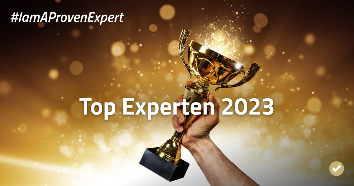 Es ist wieder soweit! 🏆 Wir haben die drei erfolgreichsten #Experten aus allen #Branchen gekürt.  

Ein großes Bravo an <a href="/prepaidhosterDE/">Prepaid-Hoster.de - Hosting 100,00% zwanglos!</a>, @DieHausengel und an alle, die mit dem begehrten #TopExpert2023 Award honoriert wurden. 👏

🔗 Hier sind sie: blog.provenexpert.com/de/top-experte…