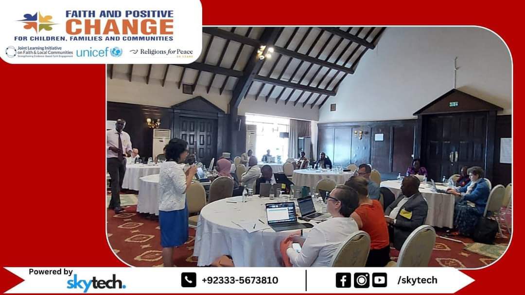 RfPPakistan's tweet photo. Nairobi hosts a vital Faith for Positive Change for Children (FPCC) meeting from Jan 16-17, 2024, at the Windsor Golf Hotel. Key participants include Religions for Peace, UNICEF, and Ms. Deepika Singh, Deputy Secretary General of Religions for Peace International. https://t.co/HlNxCfLbSW