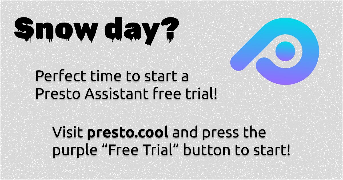 Presto Assistant tweet media