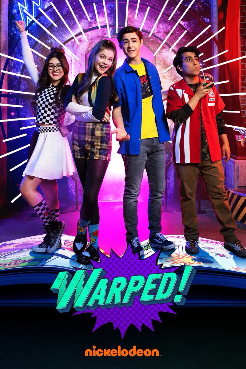 MAIRTVCRAVE's tweet image. (2022) 2 years ago today, ‘Warped!’ premiered on @Nickelodeon 

#sitcom #comedyshow #Warped #childhoodshows #teennick #Nostalgia #nickelodeon