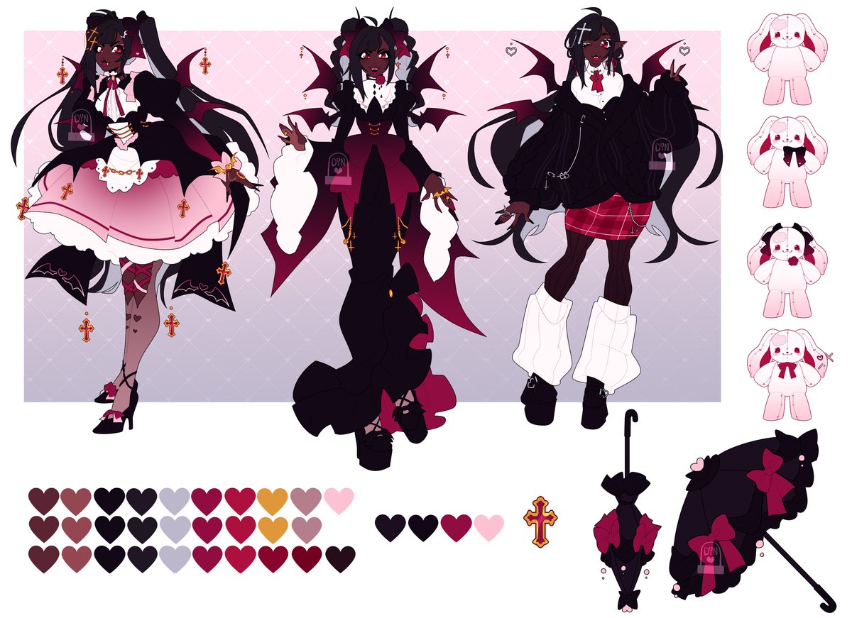thybogwitch's tweet photo. Character design and reference sheet c🌸mmss

for @/jinx3155 https://t.co/yMYnGejzxv