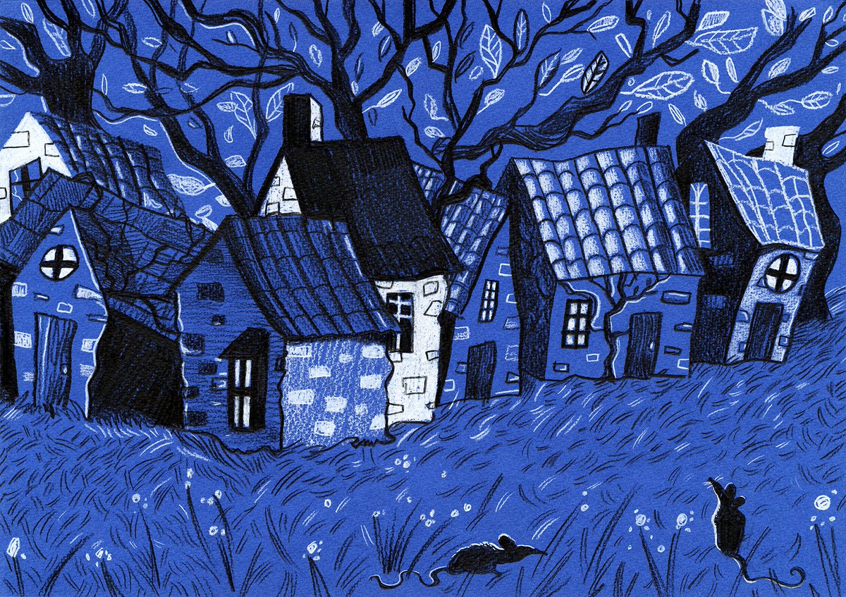 cluskeydraws's tweet photo. 'New Discoveries'
Coloured pencil on coloured paper
#shanecluskey #illustrationzoneartists #art #mixedmedia @IllustrationZo1 #mice #village #colouredpaper #kidlit #art #illustration #nature #story #graphic #linework #drawing #Bold https://t.co/KbOvPcw5DG