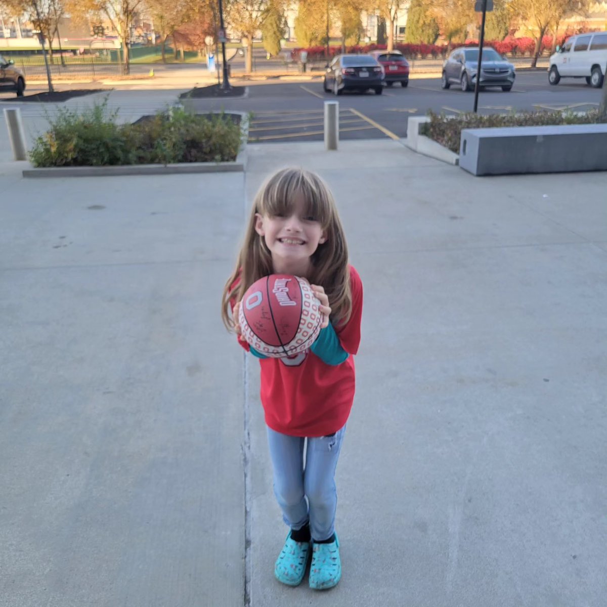 goldlinecards's tweet photo. Happy 8th birthday to @jerryjeudy loving Jesse Winkers biggest fan/collector. 
Taekwondo high purple belt, Girl Scout, softball playing, basketball ballin, dancing queen Claire. 
She loves Pokemon, @OhioStateWBB and Sabrina   Also makes killer French toast
@MrsRebeccaK https://t.co/GRFwucnZNU