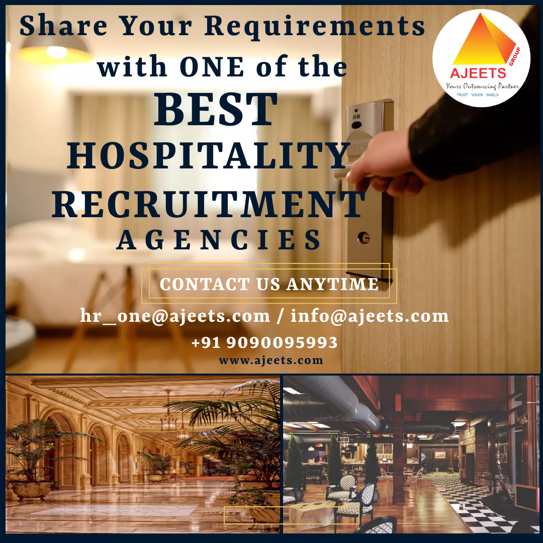 Share your requirements with AJEETS (ajeets.com)
#RecruitmentAgency #staffingagency #placementservices #hospitality #hospitalityindustry #hospitalityjobs #hospitalitystaff #hotelstaff #restaurantstaff #india #Nepal #bangladesh #SriLanka