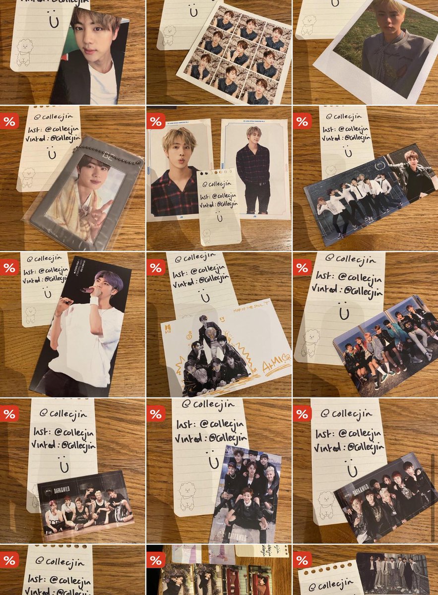 bangtanbankrupt's tweet image. discounts on my final items 🥹 i’m gonna miss all my pcs but needs must. 
if you need anything please don’t hesitate to ask ☺️
i ship internationally and everything is in perfect condition. thanks everyone!
depop.com/collecjin 
#photocard #pcsell #btspcs #txt #bts #svt #pc