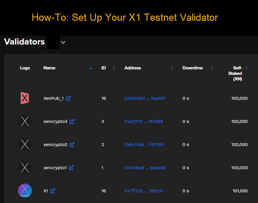 xenpub's tweet photo. ✨#X1 Enthusiasts! ✨

🛠 I'm thrilled to share https://t.co/1IdE3wfPsH guide 📚 for beginners (and pros) on how to set up the full &amp; read-only #X1 Testnet validator node💻.

Get started here 👉 https://t.co/ZcUicMAwVE

🌍 Let's build the decentralized future together! https://t.co/Ybjg54I3tq