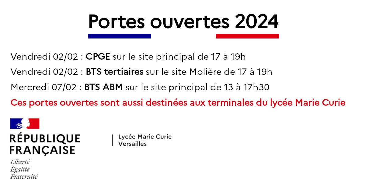 anabdoc's tweet photo. PO #CPGE, #BTS  Lycée Marie Curie #Versailles https://t.co/YTOwvZBvf0