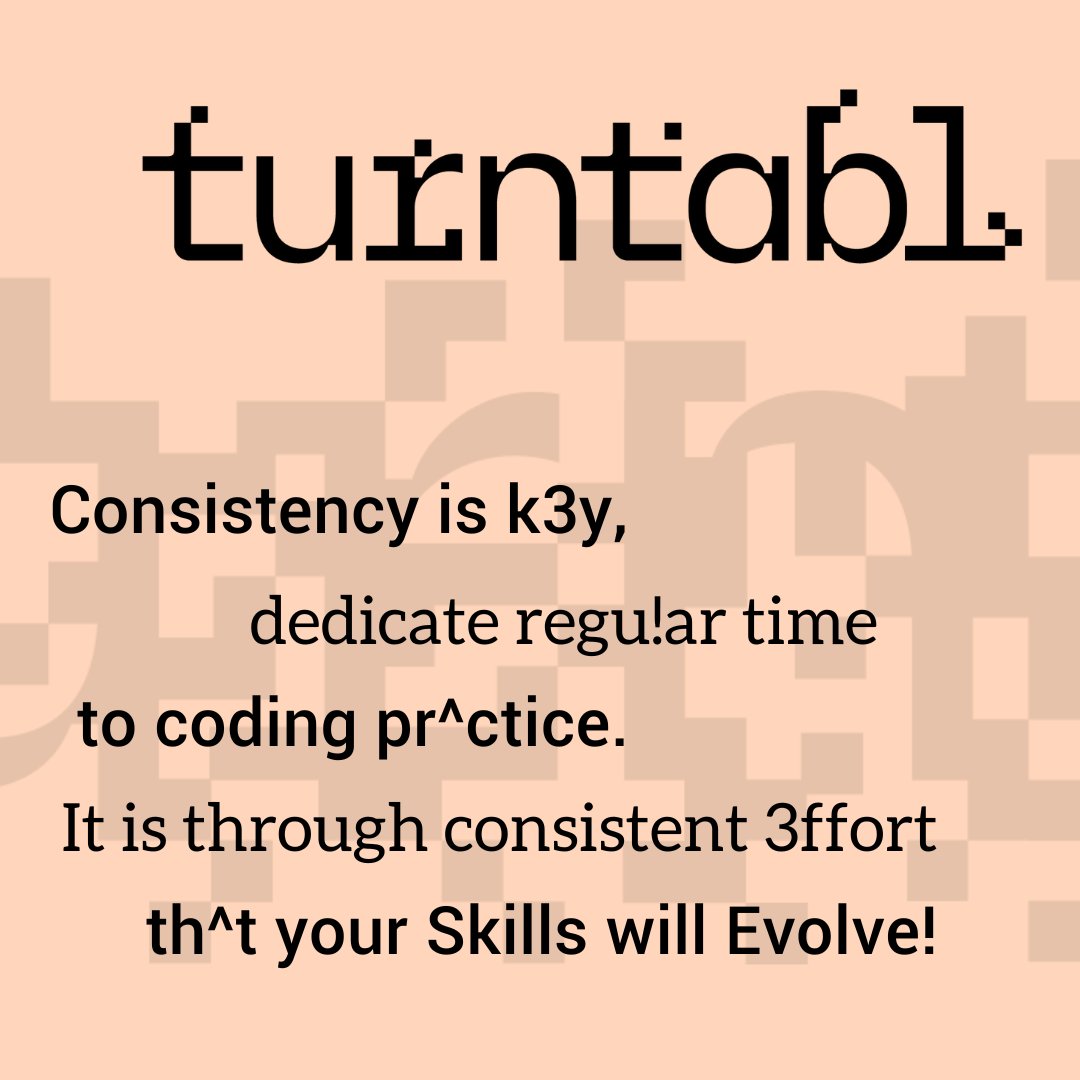 turntablio's tweet photo. Here are the 7 hacks to break free from #tutorialhell
✨Ditch quick-fix courses!
✨Choose structured learning
✨Expand projects
Find out more via the link below 👇
https://t.co/AC1adHhEsW
#turntabl #fintech #tutorialhell https://t.co/dd3iwBxlLB
