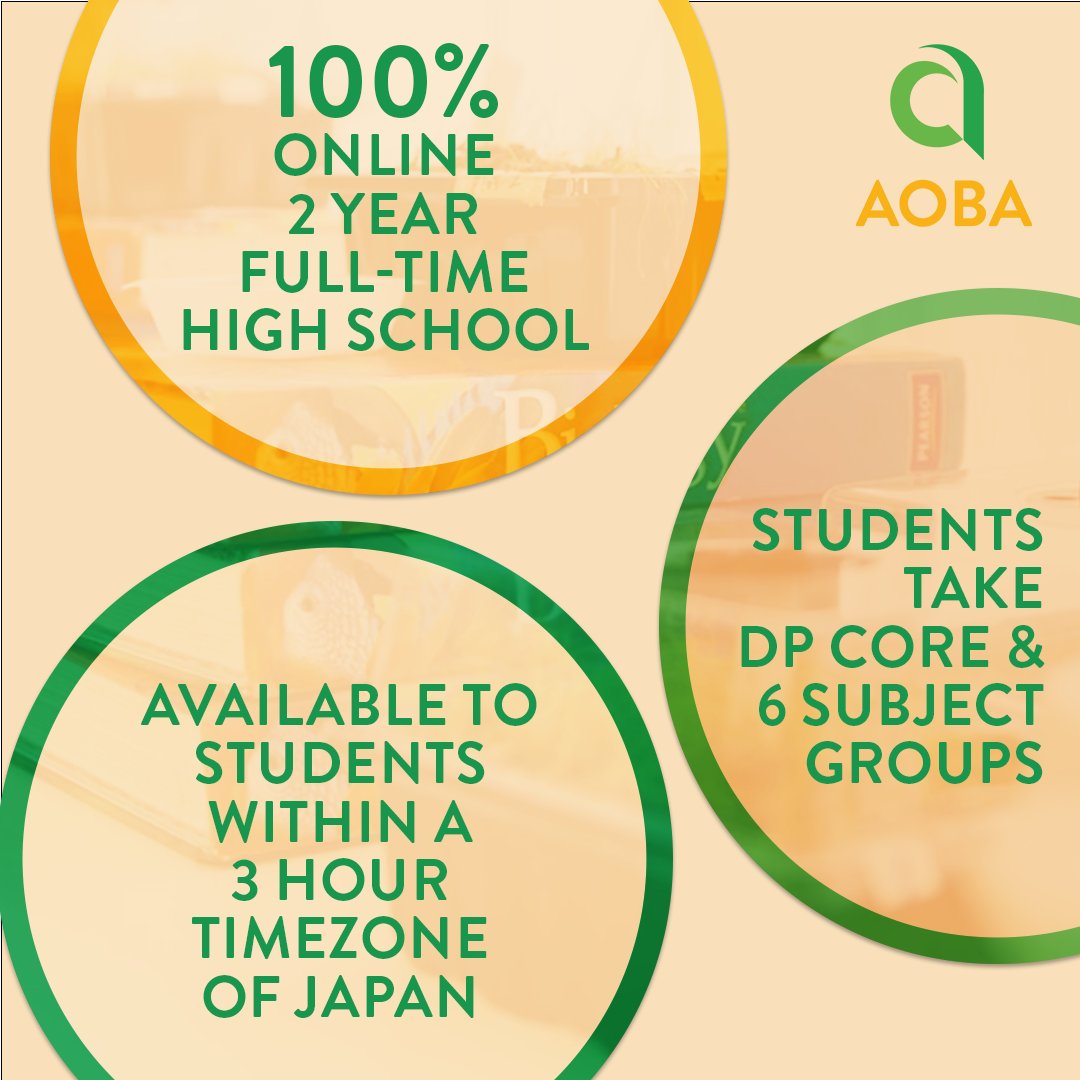 aobajapan's tweet image. Do you know what an Online IBDP is?  To learn more about the Online IB Diploma Programme, access this link! 
japaninternationalschool.com/our-school/cam…

#OnlineIBDP #IBDP #InternationalSchool #OnlineSchool #AobaJapan