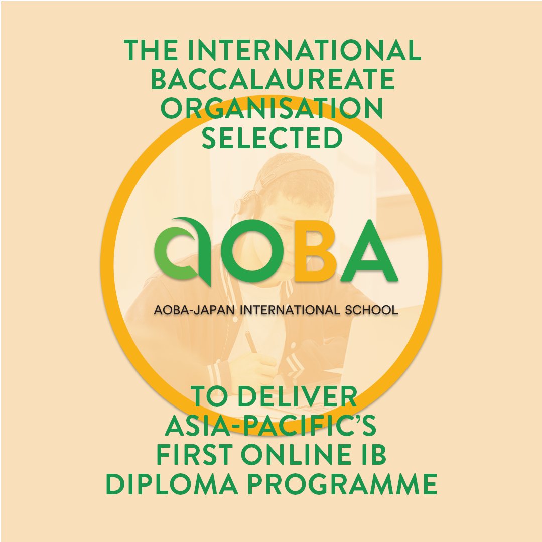 aobajapan's tweet image. Do you know what an Online IBDP is?  To learn more about the Online IB Diploma Programme, access this link! 
japaninternationalschool.com/our-school/cam…

#OnlineIBDP #IBDP #InternationalSchool #OnlineSchool #AobaJapan