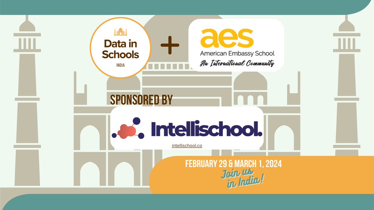 SmithRChris's tweet photo. ๐ Empower your K-12 community with data-driven insights! Thrilled to have @intelliscl as a sponsor for the Data in Schools Conference. Join us on Feb 29 - Mar 1 at the American Embassy School. Register at https://t.co/EoOfYu3qlX. #datainschools https://t.co/sBGgorL6Aw