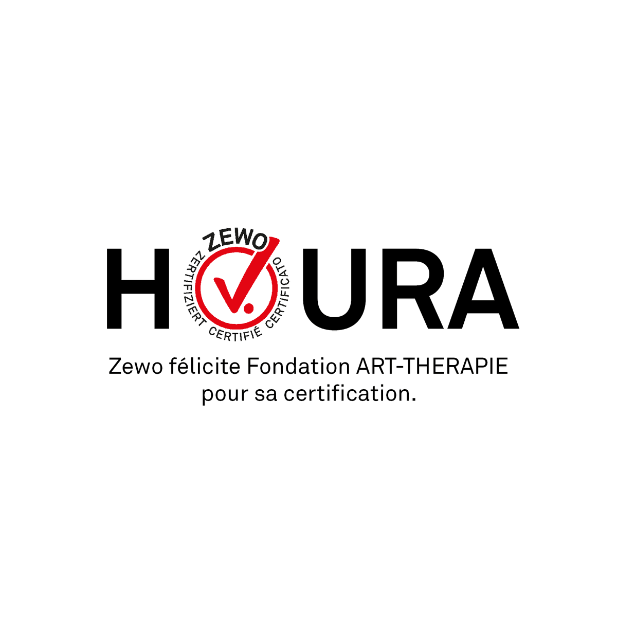 Toutes nos félicitations ! L'organisation Fondation ART-THERAPIE a passé avec succès l'examen pour la certification. Avec les organisations certifiées, votre don est entre de bonnes mains: zewo.ch/fr #npo #spenden
