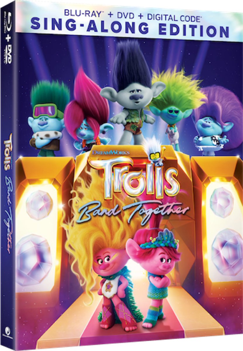 We have partnered with @Dreamworks on their Blu-ray release of #TrollsBandTogether Sing Along Edition on January 16 We have 3 Blu-ray copies and 3 digital codes to giveaway Just follow @GeekVibesNation and Repost for a chance to win