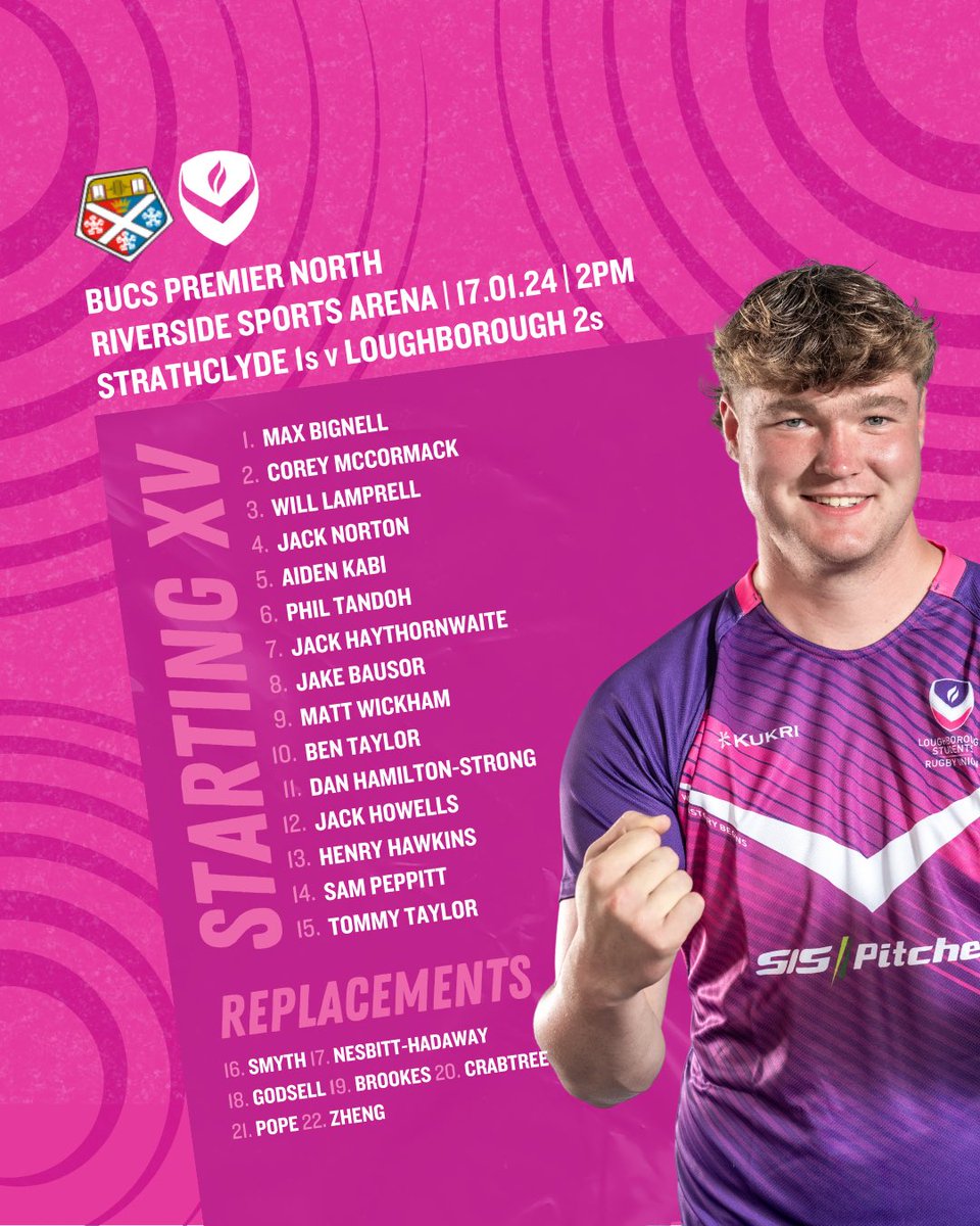 BUCS Wednesdays are back!
Our BUCS 2 squad is travelling all the way up to Scotland to face <a href="/UniStrathclyde/">University of Strathclyde</a> tomorrow 🔥🏴󠁧󠁢󠁳󠁣󠁴󠁿

Safe travels and good luck 💜