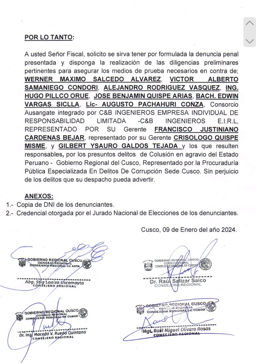 cusconoticias's tweet photo. Pese a advertencia de la @ContraloriaPeru  donde se adjudicaba obra a quien adúltero documentos.
La obra mantenimiento via recapeo tramo Izcuchaca Huarocondo, fue adjudicada a postor que adúltero documentos, son investigados el gobernador Werner Salcedo, el gerente y  otros. https://t.co/EsvEucDN1d