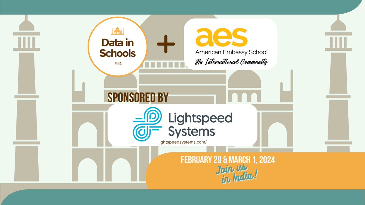SmithRChris's tweet photo. ๐ Improve decision-making with Lightspeed Digital Systems! Excited to announce their sponsorship of the Data in Schools Conference, Feb 29 - Mar 1, 2024. Explore real-time metrics on app usage and engagement. Register at https://t.co/EoOfYu3qlX. #datainschools https://t.co/l8FFRCwmZW
