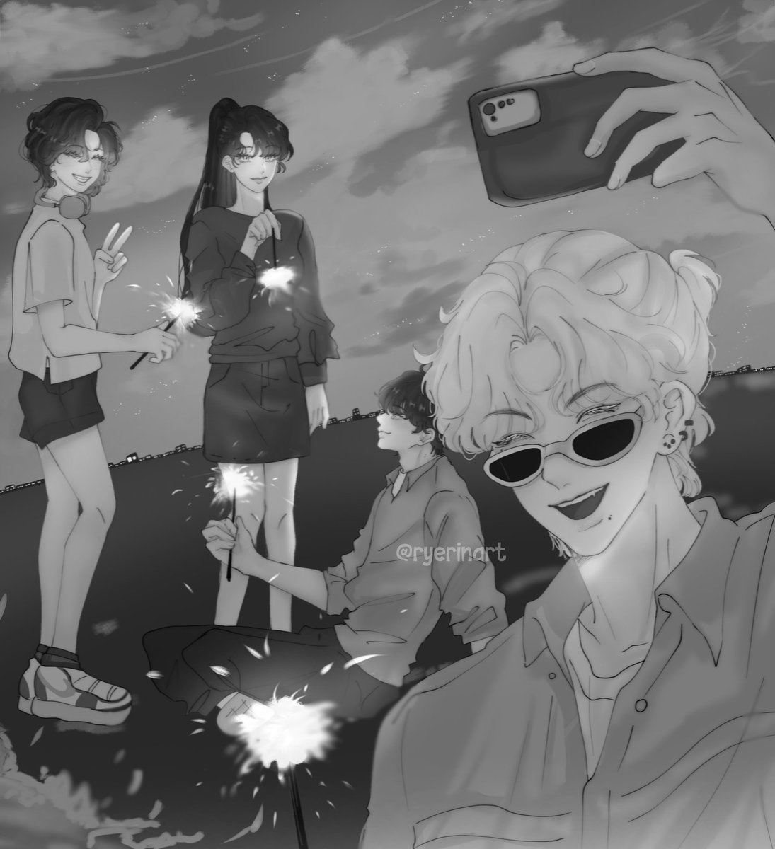 Fireworks playing with my oc🤸
.
.
#ocart #art #artist #ocryn