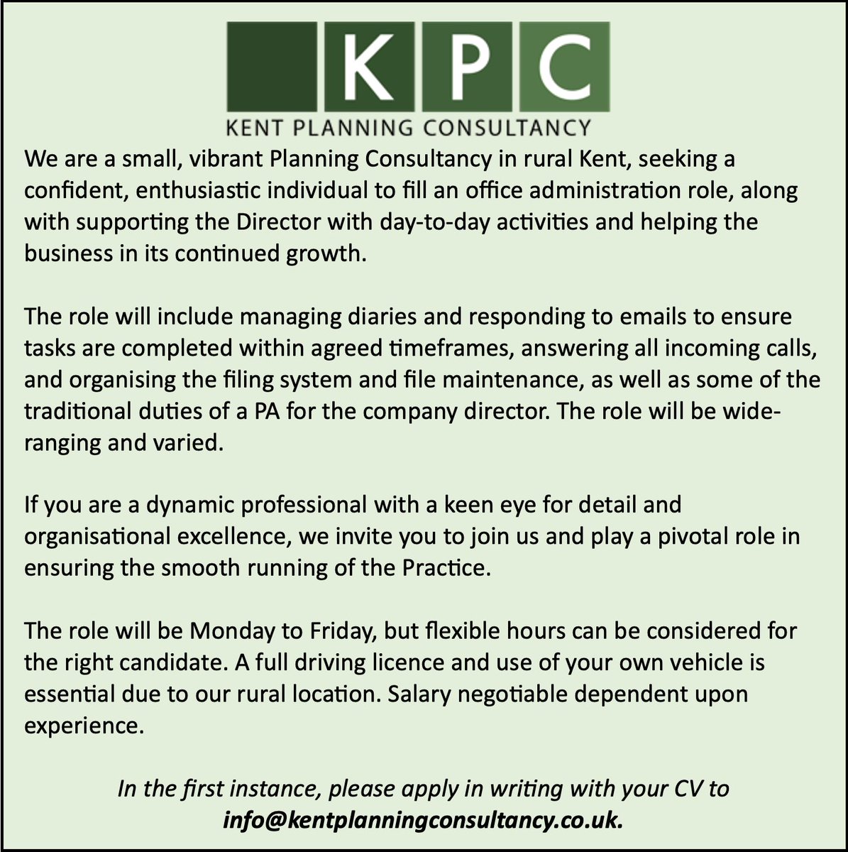 Kent Planning Consultancy tweet media