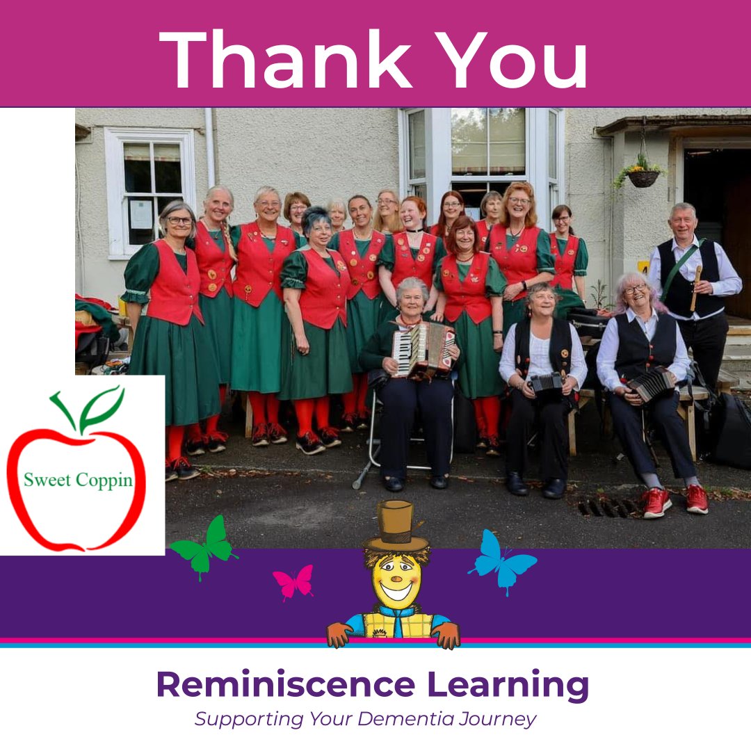 RemLearning's tweet photo. Thank you to the wonderful Sweet Coppin Ladies Clog Dance Team for donating ยฃ125 to our charity in lieu of sending Christmas cards this year ๐
#charitydonation #clogdancing #taunton #ThankYou https://t.co/gclmHv9Uxr