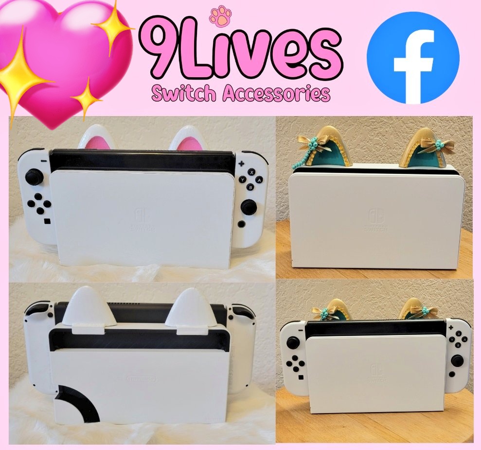 CosmicMoonMilk's tweet photo. Hey I make cute kitty ears for your #NintendoSwich send me a dm if you want one! 
#Nintendoswitchaccessories https://t.co/A26My7nUP8