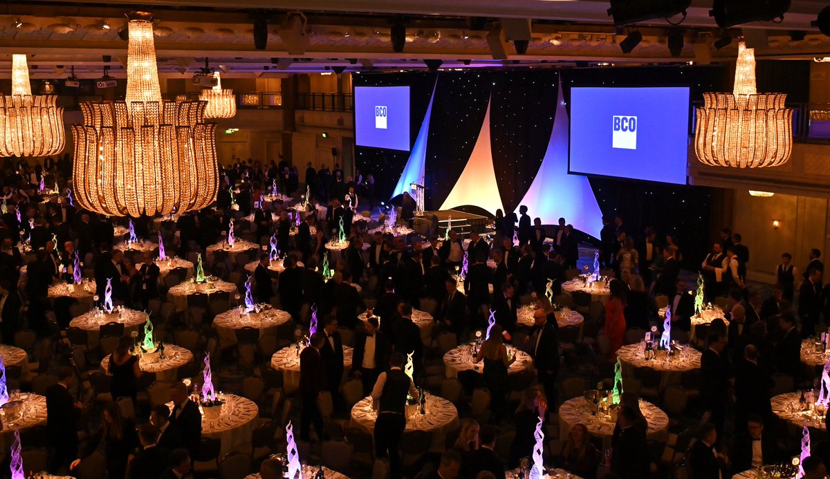 Flashback to last year's @BCO_UK Annual Dinner where we lit up the room as proud Gold Sponsors✨ Tonight, we return to @Grosvenor_House to kick off the 2024 calendar and celebrate all that's to come in office space. You'll find us on Table 37, so make sure to pop by & say hello!