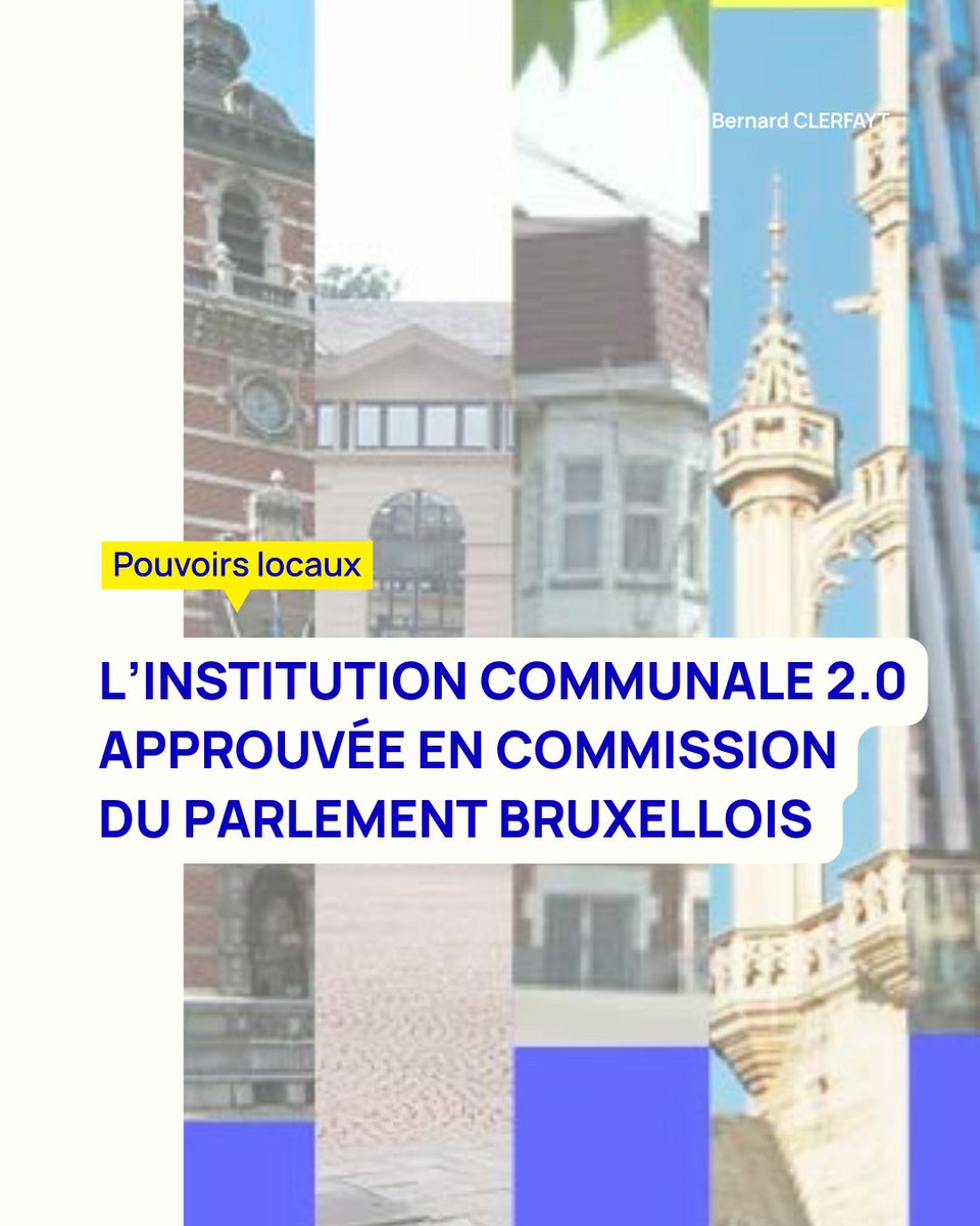 ✅ Une gouvernance locale moderne et transparente ! C’est un tournant majeur qui s’annonce au niveau local en #RBC. 🤝 Je remercie les députés pour leur soutien et leur engagement envers le citoyen et la démocratie. clerfayt.brussels/fr/linstitutio… 

#GouvernanceLocale #PouvoirsLocaux…