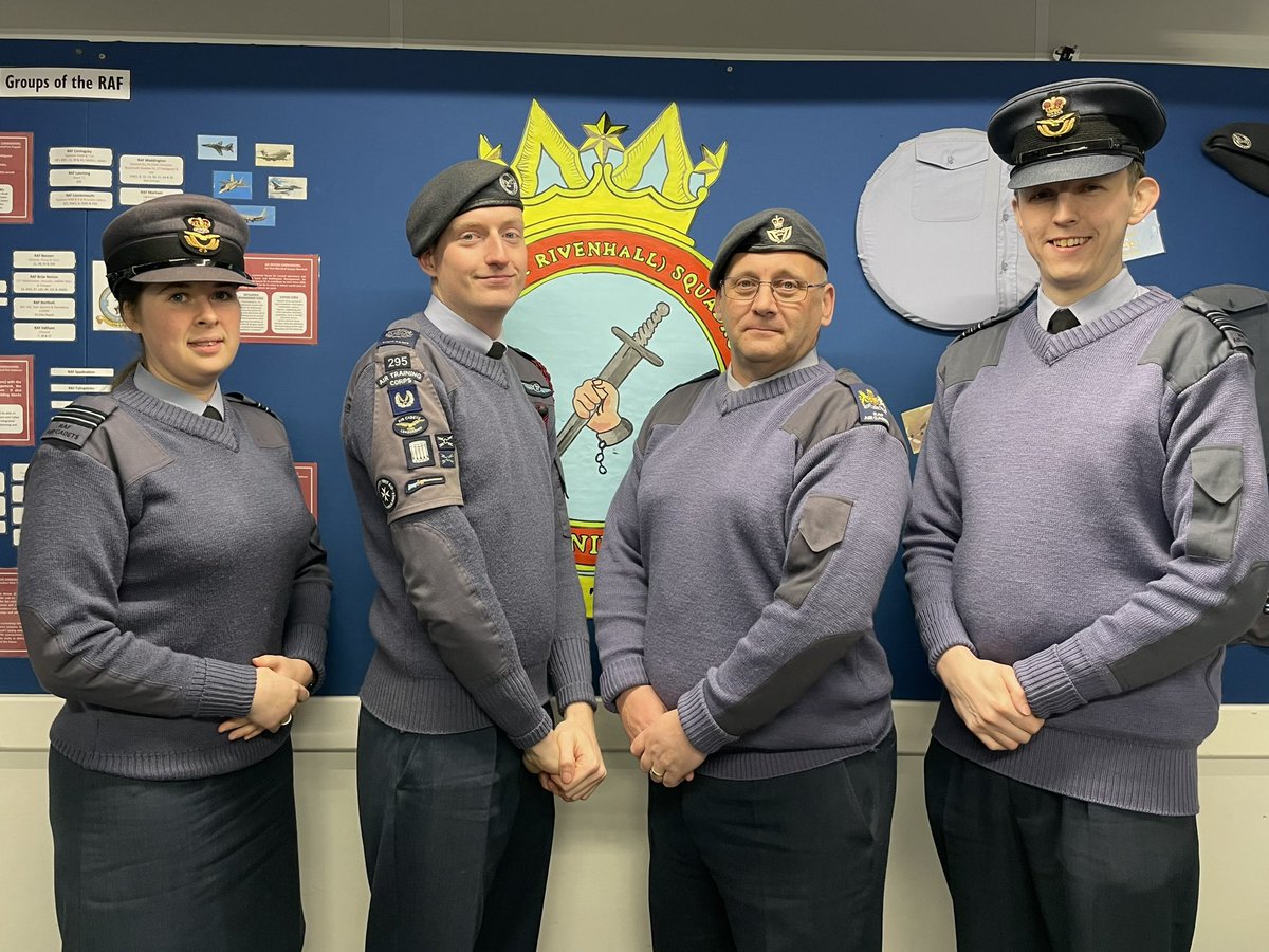 Last night, we welcomed our North Sector Commander, Sqn Ldr Jelley, and his deputy, Flt Lt Shipley, to conduct a very important interview! After lots of revising and a rigorous interview process, we are delighted to announce the promotion of Cadet Warrant Officer Tom Lane!