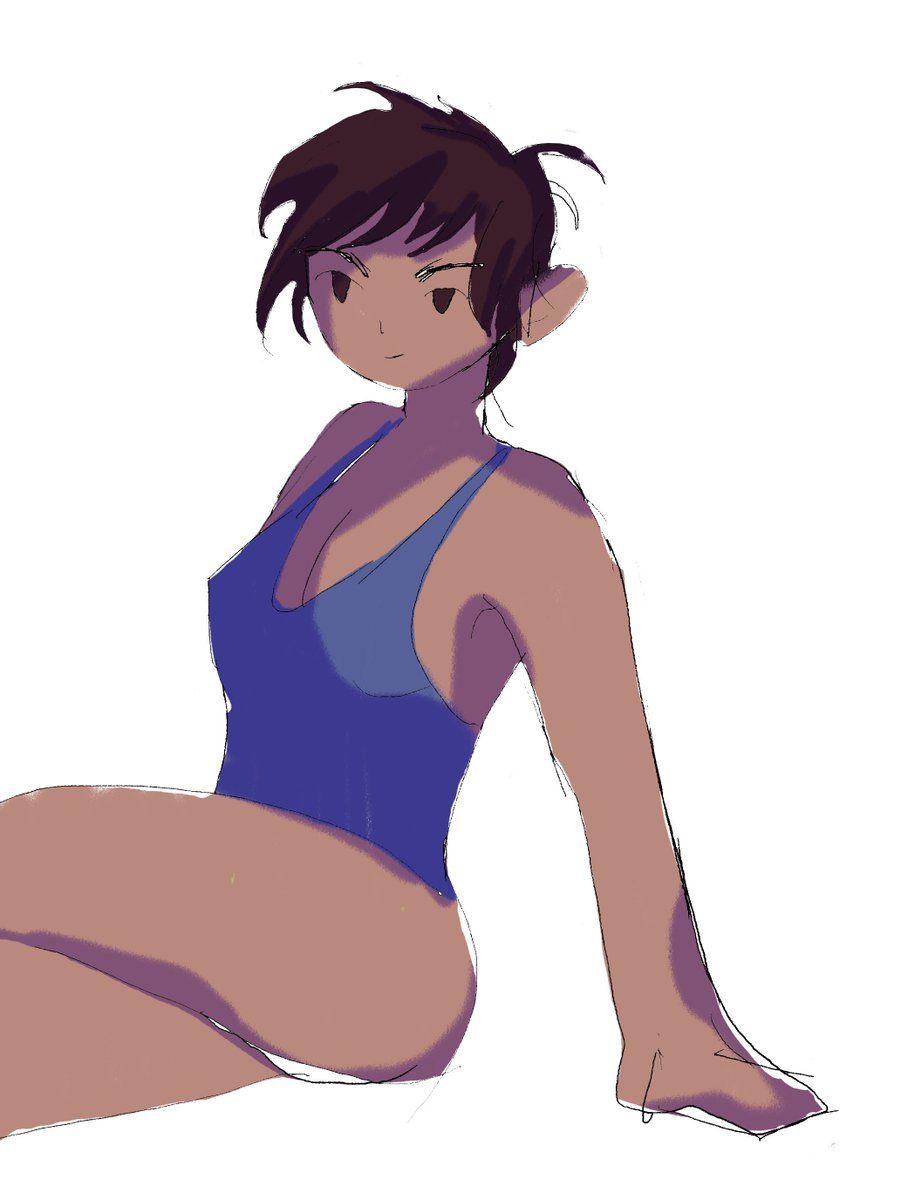 sludgepuppies's tweet photo. One of many little doodles after watching coloring # Tutorials on goo tube
Not gonna finish this lol but I love wamen sitting https://t.co/6QWgG5LMjT