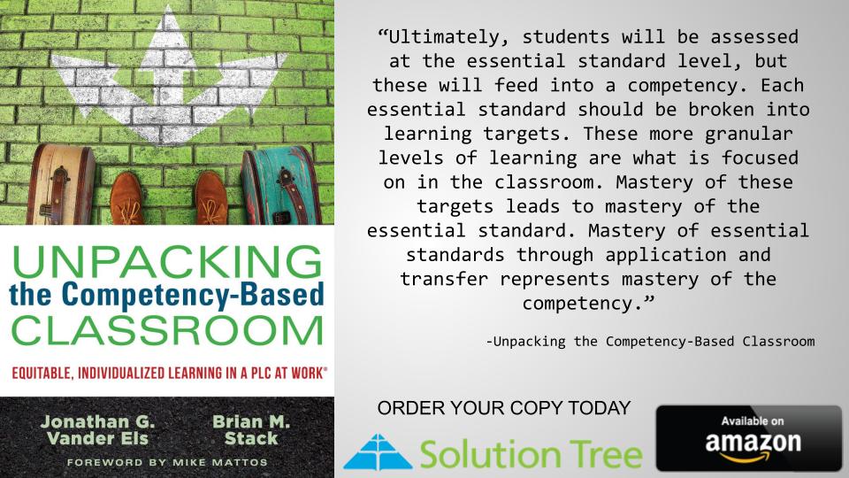 Have you read our book yet, co-authored with @jvanderels from @SolutionTree? It has helped thousands of educators refine and deepen their #competencyed and #allthingsplc work in their classrooms and schools. You can order your copy here: solutiontree.com/unpacking-the-…