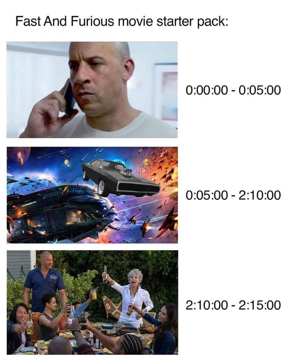 MNXMovies's tweet photo. Looks like they cracked the fast-astic formula! 🏎
Credits - @memezar
#Fastandfurious #Vindiesel #Fandf #Fastandfurious2 #Cars #Racing #Streetracing #memes #meme #moviememes #memezar https://t.co/haswsMtqb1