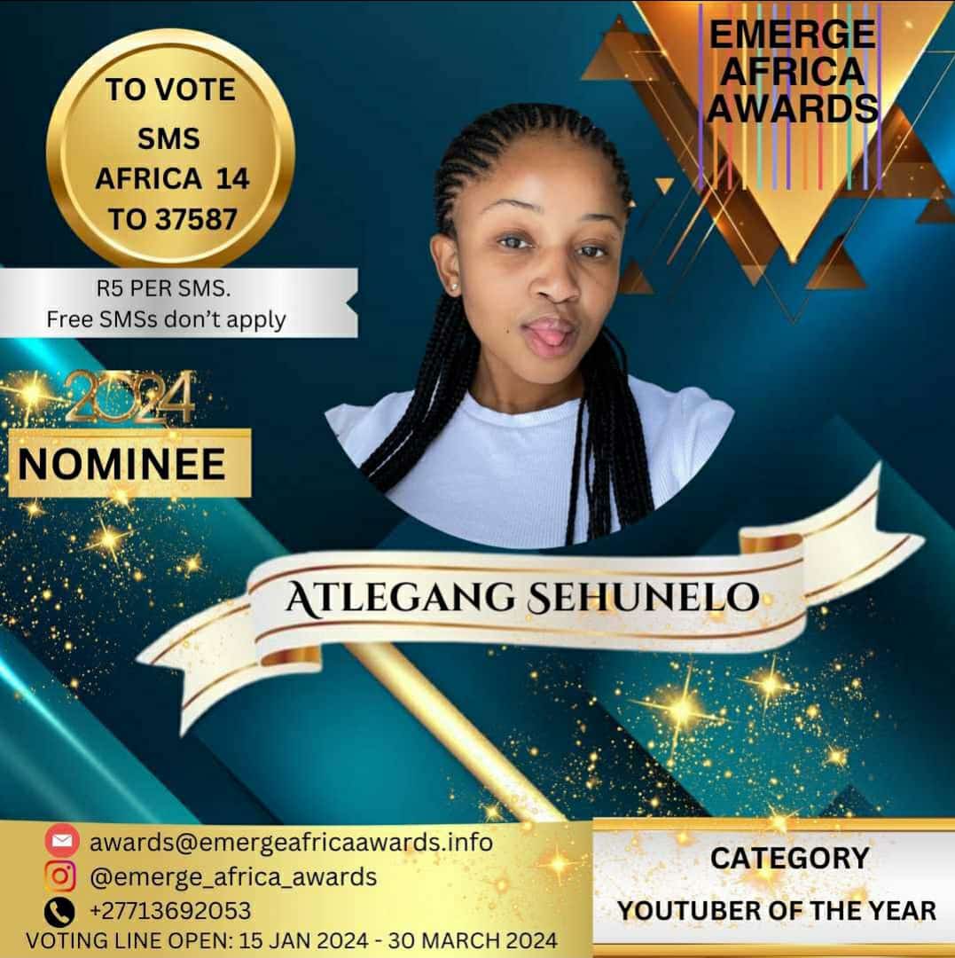 Hello family, re kopa di vote. Dankie