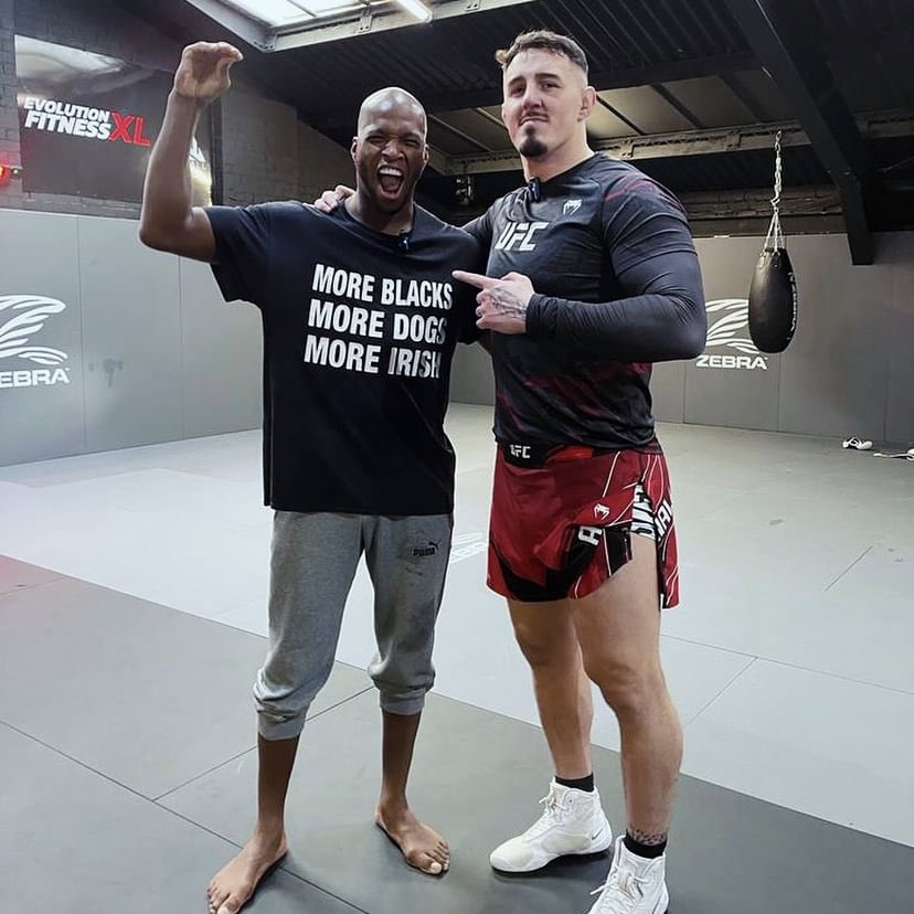 mma_orbit's tweet photo. Michael Venom Page training with Tom Aspinall ahead of his #UFC299 debut against Kevin Holland 👊 https://t.co/W0ycGUzQcL
