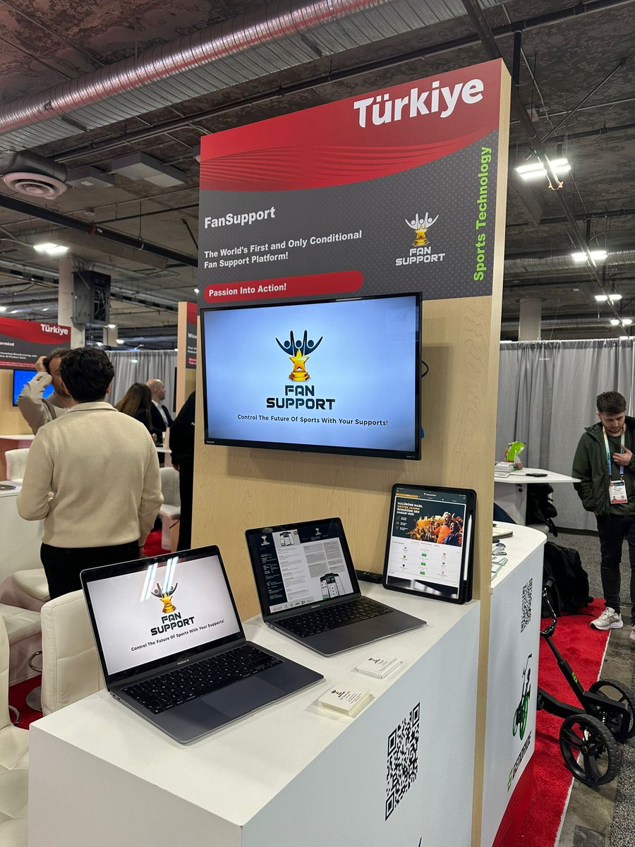 FanSupportTR's tweet photo. We attended CES 2024, the world's largest technology fair, and introduced FanSupport to the world.

We have completed an intense fair with investor and partner meetings.

We would like to thank all stakeholders.

#CES2024 https://t.co/lOZx07Twam