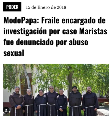 sobrevive_chile's tweet photo. Seis años pasaron. Su testimonio develó otro mecanismo clásico de una Iglesia que no sólo se investiga a sí misma sino que también abusadores trabajan de eso.
Seis años pasaron y víctimas y sobrevivientes de maristas, del caso franciscanos y de toda una Iglesia seguimos. https://t.co/GVKN1D2oYa