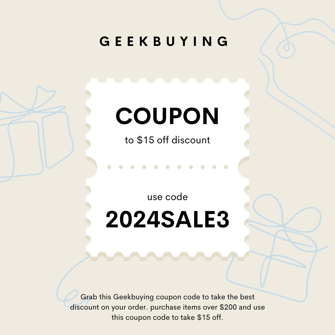 PromoCodesBook's tweet image. Geekbuying Promo Code For $15 Off
promocodesbook.com/latest-geekbuy…