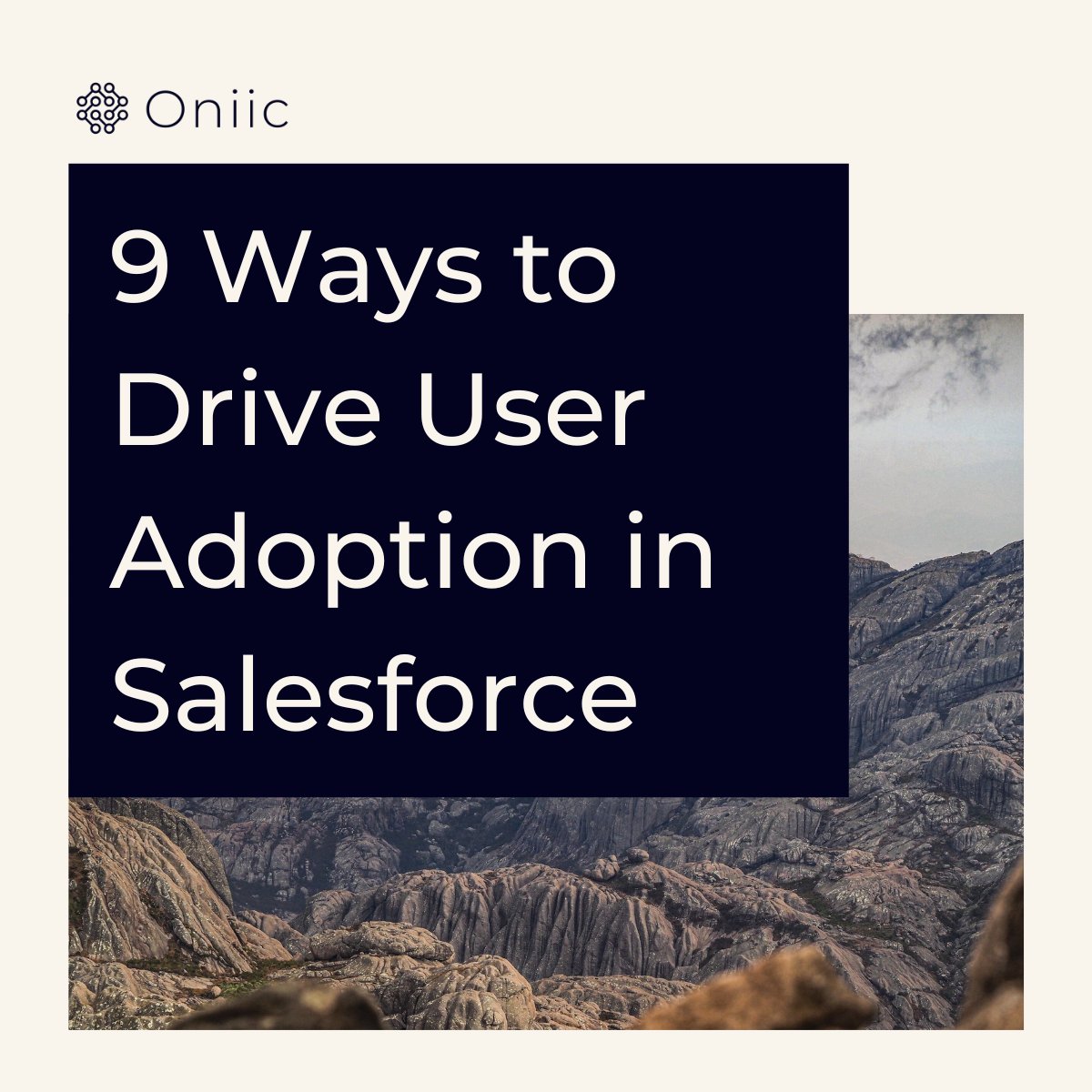 oniic_io's tweet photo. 📈 Is driving user adoption in Salesforce a top KPI at your organization this year? Read out latest blog — 9 Ways to Drive User Adoption in #Salesforce — on the best practices that will get you there: https://t.co/A6cjri7vSS https://t.co/uhRy5av5k3