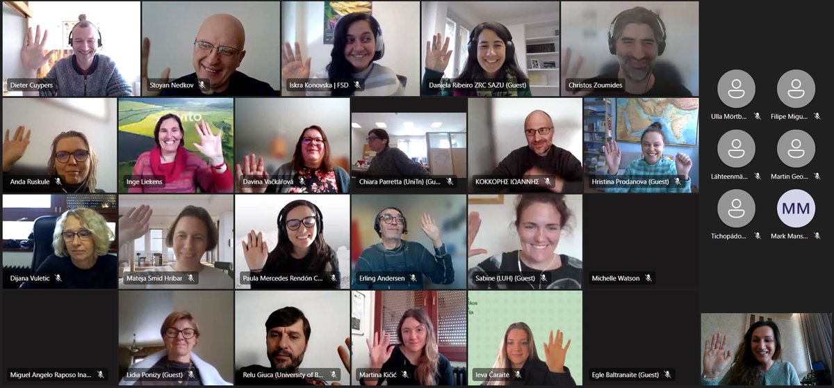 Greetings from the <a href="/SELINAHorizonEU/">SELINA Project (Horizon Europe)</a> #CommunitiesofPractice team! 👋
We gathered online to discuss potential challenges and share best practices and recent developments. Thank you to all who contributed their experiences! Keep an eye out for updates on the progress of the CoPs. 🔜