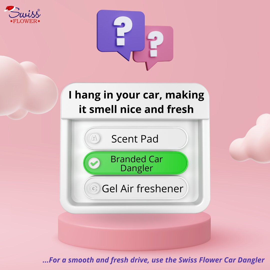 Ofcourse...think no more, use Swiss Car Dangler for a smooth and fresh drive experience!
.
.
.
.
#SwissFreshens #explorepage #carairfreshener #MadeinLagos #Ronaldo #mrbeast #Trump