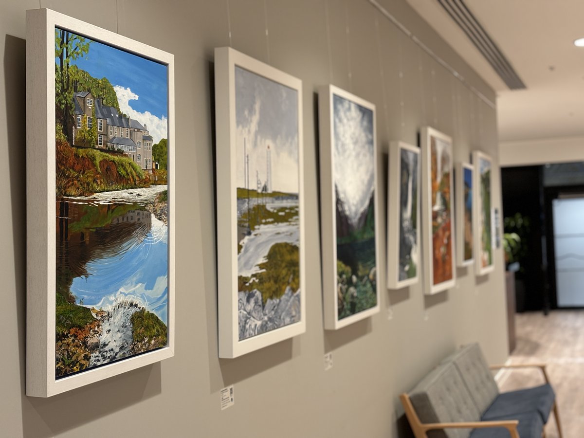 Last week we had the private view for 'Hidden Places' by Rob Edmondson 🏞

You can visit this exhibition hosted by <a href="/innsideuk/">INNSiDE UK</a>  Liverpool on the first floor of the hotel.

The artworks are on our website - dot-art.co.uk/collections/hi…