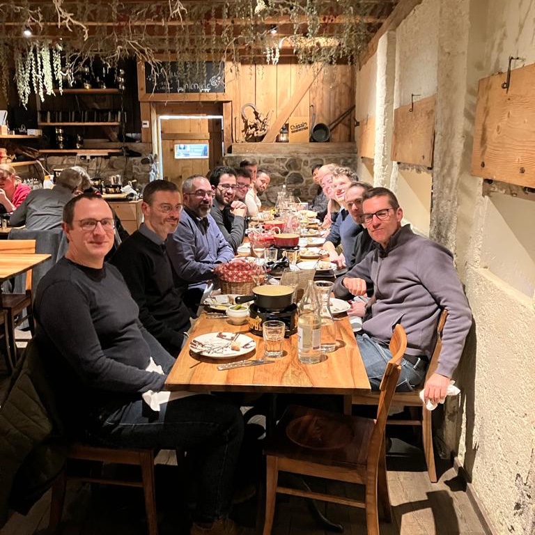 michal_juricek's tweet photo. A fantastic 2nd progress meeting of the #PiMag #Sinergia @snsf_ch project is behind us. Two half-days of great science and fruitful discussions on carbon magnetism and a traditional Swiss fondue dinner😍 Thanks to all participants from @ETH_en @Empa_CH @INLnano & @UZH_Chemistry https://t.co/gBJhfwNjtl