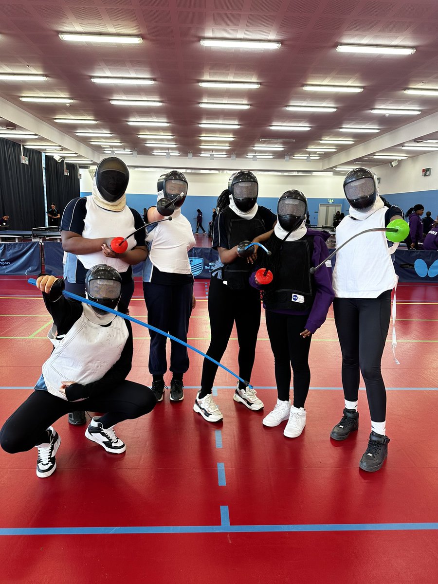 mrsgreenPE's tweet photo. What a fantastic opportunity the Girls Active Mentors had fencing at the Girls empowerment conference this afternoon @YouthSportTrust
@Active_Notts @SchoolSportNot1
@SportBluecoat @BWAPrincipal @UoNSport https://t.co/fJkUQMPqDD