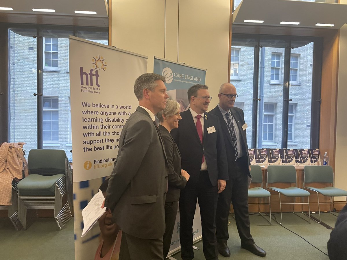 ComIntCare's tweet image. Today our Director of Business Development, Jen, has been at parliament for the launch of @Hftonline &amp;amp; @CareEngland’s #SectorPulseCheck Report 📊

Good to hear from Shadow Social Care Minister @GwynneMP and @LibDems Deputy Leader @libdemdaisy, who both recognised the current…