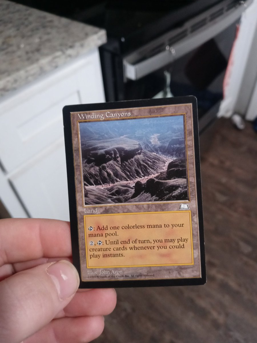 collura_robert's tweet photo. @BudgetCommander It's nothing special but using this to flash in any creature you want for a 2 mana tax is fun. It's a utility land i use in almost any creature heavy deck. https://t.co/2nqXAqQpry