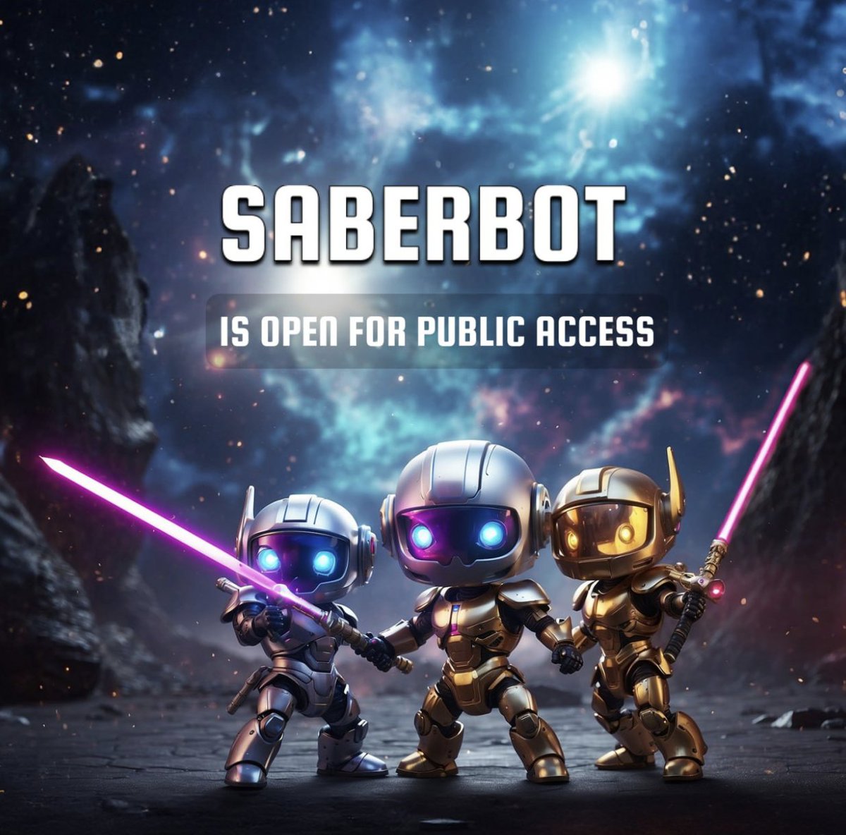 <a href="/SeiNetwork/">Sei</a> <a href="/astroport_fi/">Astroport ✦</a> <a href="/coinhall_org/">Coinhall 📈 🔄</a> <a href="/seiscan_app/">SeiScan</a> <a href="/humanode_io/">Humanode</a> ⎆ <a href="/SaberBotHQ/">Saber Bot</a> | $SABER
Telegram bot for seamless trading on the SEI network and beyond.

Perks: user-friendly features, portfolio management, customizable options, and secure trading.

Greater trading activity = more utility for bots = price pumping.

✧MC: $265k